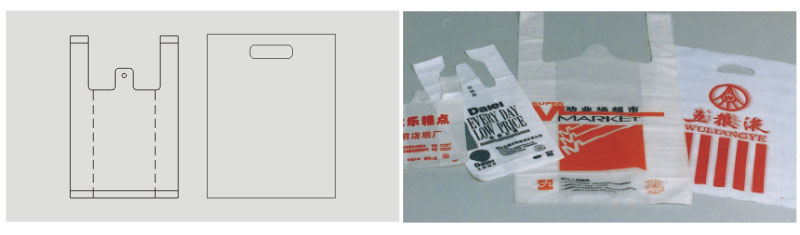 GHGFQ-600-1200電腦單通道熱封冷切制袋機樣品